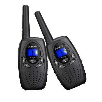 Retevis RT628 Walkie Talkies for Kids,Walky Talky,Key Lock,VOX Crystal Voice,Easy to Use, Birthday Gifts for Boys Girls Kids Outdoor Toys(Black,2 Pack)