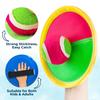 Liberty Imports Classic Toss and Catch Sports Kids Toy Paddle Game Set with 2 Paddles, 2 Sticky Balls & Bean Bag Ball view 3