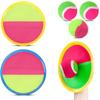 Liberty Imports Classic Toss and Catch Sports Kids Toy Paddle Game Set with 2 Paddles, 2 Sticky Balls & Bean Bag Ball view 4