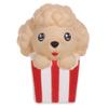 Anboor 4.3 Inches Squishies Dog Popcorn Squeeze Toys for Kids Kawaii Slow Rising Scented Stress Relief Toys Decorative Props view 1