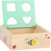 small foot wooden toys Small Foot Wooden Toys Shape-Fitting Activity Cube "Move it!" playset designed for children 12+ months, Multi (10944) view 2