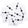 Gejoy Transparent Spinners Bulk for Classroom Clear Spinners Dry Erase Math Game with Rotating Arrow(10 Pack,Clear) view 1