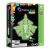 MAGNA-TILES Glow 16-Piece Magnetic Construction Set, The ORIGINAL Magnetic Building Brand view 1