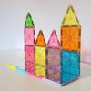 MAGNA-TILES Stardust 15-Piece Magnetic Construction Set, The ORIGINAL Magnetic Building Brand, 3-99 Years with 4 Mirrored Squares view 4