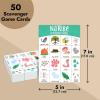 Juvale Nature Themed Scavenger Hunt Cards for Kids - Forest Scavenger Hunt Game for Kids Ages 4-8 - Camping Crafts & Outdoor Games - Party Favor Pack - Pack of 50, 5 x 7 in, Paper view 4