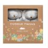 Angel Dear Grey Bunny Twin Set Blankies Box. view 1