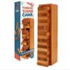 BSIRI Wooden Tumbling Tower Family Game for Senior and Adult and Classic Stacking Party Block for Challenging Your Skills Wood Stack Towers Wooden Board Seniors Games for Adults view 1