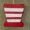 APINATA4U 20" Large Red & White Hat Pinata - Stand Tall and Stand Out with this Festive Fiesta Decoration! view 3