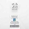 Animal Dice White Opaque Dice with Black Symbols D6 22mm (7/8in) Pack of 4 Wondertrail view 1
