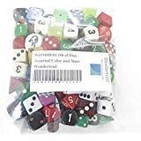 1lb of Dice Assorted Color and Sizes Wondertrail