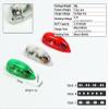 Viloga 3PCS/Set LED Light Kit for RC Plane Jet Airplane Aircraft Fix Wing Quadcopter, Rechargeable Red Green White LED Flashing Lights, Super Bright Little Light for Safe Dusk Flight view 2