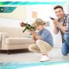 Mozlly Light Up Sonic Military Toy Gun - Light Up Guns for Kids with Sound, Military Camouflage Ranger Force Army Toy Gun, Great Party Favor Gun Toy and Costume Prop - 11.5 Inch, Color May Vary view 4