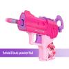 Girls Tactical Vest Kit with Blaster - Kids Pink Tactical Vest Compatible with Nerf Rebelle N-Strike Purple Darts Googles for Girl view 3