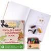 Honeysticks 100% Pure Beeswax Crayons Natural, Non Toxic, Safe for Toddlers, Kids and Children, Handmade in New Zealand, for 1 Year Plus (12 Pack with Book) Best Gift view 1