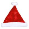 17" RED Plush Santa Hat view 1