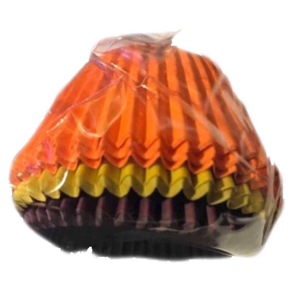Sweet Creations 75 Count Multi Colored Halloween Party Cupcake Papers - Set of 2