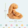 Kids Preferred Guess How Much I Love You Nutbrown Hare Bean Bag Plush, 9 inches (96784) view 3
