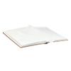 Stockbook STANDARD, brown, unpadded, 32 white pages, glassine strips, 9,05x12,00 inches view 3