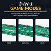 Hathaway No Limit 3-in-1 Portable Casino Tabletop, Black/Green view 3