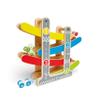 Hape Oddler Toys for 1 2 Year Old Boy & Girl Gifts Wooden Race Track Car Ramp Racer with 4 Mini Cars view 1