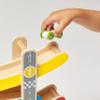 Hape Oddler Toys for 1 2 Year Old Boy & Girl Gifts Wooden Race Track Car Ramp Racer with 4 Mini Cars view 3