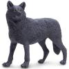 Safari Ltd. Black Wolf Figurine - Realistic 5.3" Figure - Educational Toy for Boys, Girls, and Kids Ages 1+ view 1