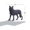 Safari Ltd. Black Wolf Figurine - Realistic 5.3" Figure - Educational Toy for Boys, Girls, and Kids Ages 1+ view 3