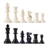 Heavy Tournament Quality Triple Weighted Staunton Chess Pieces with 3 3/4" King view 1