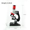 Science Kits for Kids Beginner Microscope with LED 100X 400X and 1200X-Include Sample Prepared Slides (1) view 2