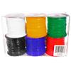Craft County Primary, Rexlace 6 Pack - 50 Yard - 45 Meter Spools - Non-Toxic Plastic Lacing view 1