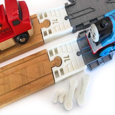 TrainLab Take-n-Play to Wooden Railway Train Track Adapter (NiteBrite)