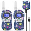 Qniglo Walkie Talkies for Kids - Rechargeable Kids Walkie Talkies with Clear Sound, Long Range - Perfect Birthday for 3-8 Year Old Boys Girls - Outdoor Adventures, Camping, Hiking view 1