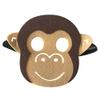 3 Piece Felt masks animal Halloween masks Dress-Up party accessory Parent-child game(Lion Fox Monkey) view 2