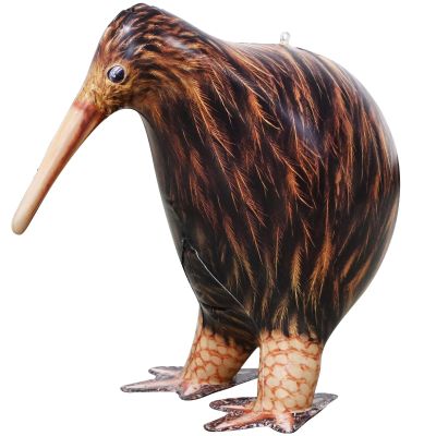 Jet Creations 18" L Inflatable Kiwi Bird, Brown Tan, Realistic Wildlife Animal Figure, for Theme Parties, Pool Fun, Home Yard Dcor, Bird Toy for Kids Thanksgiving Christmas Winter