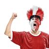 Bleacher Creatures MLB Los Angeles Angels Fuzzy Head Wig view 1