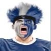 Bleacher Creatures MLB Colorado Rockies Fuzzy Head Wig view 1
