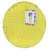 APINATA4U 16" Round Blank Pinata Yellow Color Great to Create Your Own Themed Pinata DIY view 1