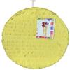 APINATA4U 16" Round Blank Pinata Yellow Color Great to Create Your Own Themed Pinata DIY view 2