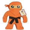 20" Tall Orange Ninja Pinata Ninja Themed Birthday Party Martial Arts Karate Black Belt view 1