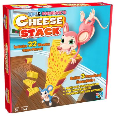 Getta1Games Cheese Stack Game (AS/500/67G1G-1)