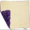 Lil' Cub Hub Minky Burp Cloth, Yellow Dot/Purple Rosebud view 3