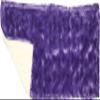 Lil' Cub Hub Minky Burp Cloth, Yellow Dot/Purple Rosebud view 4