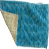 Lil' Cub Hub Minky Burp Cloth, Yellow Dot/Turquoise Rosebud view 4