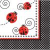 Forum Novelties Party Supplies 72931 Ladybug Luncheon Napkins, One Size, Pack of 1 view 1