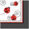 Forum Novelties Party Supplies 72931 Ladybug Luncheon Napkins, One Size, Pack of 1 view 2
