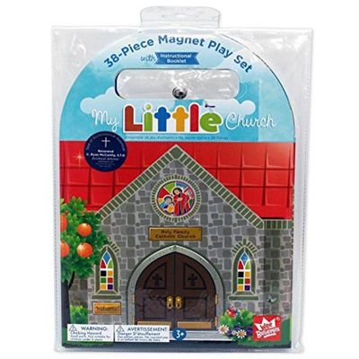 Wee Believers My Little Church 38 Piece Magnet Book Play Set