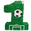20" Number One Pinata Green Color Soccer Sports Themed Birthday Party Supplies view 1