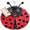 APINATA4U 16" First Birthday Ladybug Pinata - Delightful Ladybug Themed Party Decoration for Love Bug Valentine's Day Celebrations! view 1