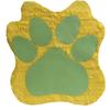 APINATA4U 17" Dog Paw Pinata Puppy Birthday Dog Party Supplies Puppy Birthday Let's Party Woof Dog Themed Animal Themed Princess Puppy Paw Yellow Green Color view 1