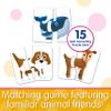 The Learning Journey: My First Match It! - Head and Tails - 15 Self-Correcting Animal Memory Matching Puzzles Games - Educational Activities for Learning - Preschoolers Age 2-5 - Award Winning Toys view 2
